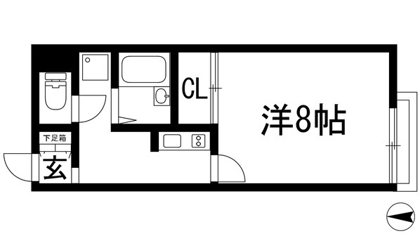 レオネクストめふの物件間取画像